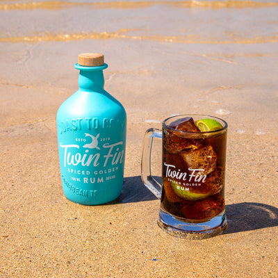 Twin Fin Spiced Golden Rum - Twin Fin Rum